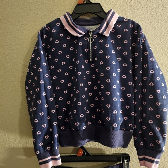 Madden Girl Navy and Pink Kids Matching Set - Picture 3 of 10